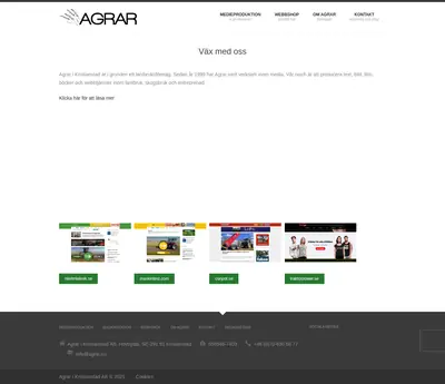 AGRAR startsida 2026
