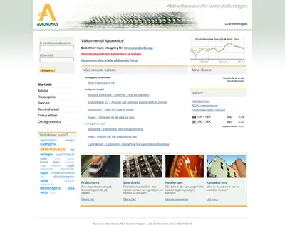 www.agronomics.se startsida 2015