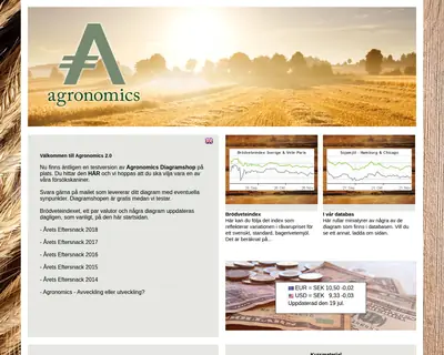 www.agronomics.se startsida 2019