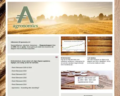 www.agronomics.se startsida 2026