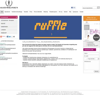 Aftonbladet Mode & Skönhet startsida 2011