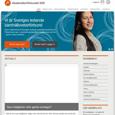 akademssr.se startsida 2017