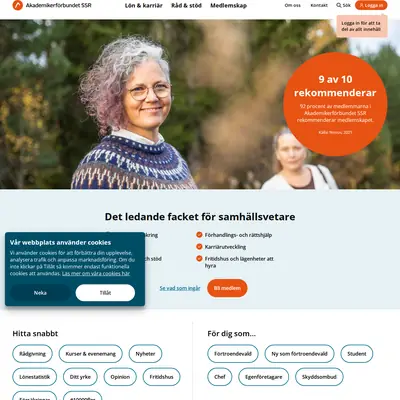 akademssr.se startsida 2023