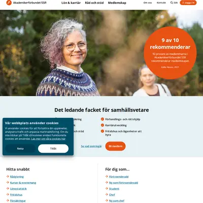 akademssr.se startsida 2024