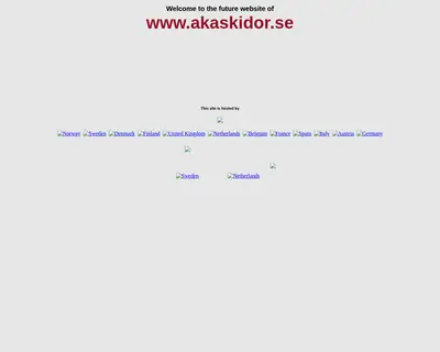 Åka Skidor startsida 2003