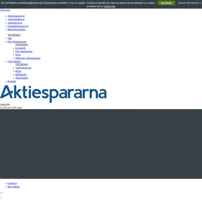Aktiespararen startsida 2019