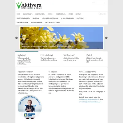 Aktivera startsida 2017