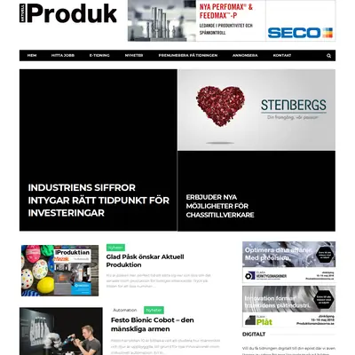 Aktuell Produktion startsida 2018