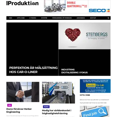 Aktuell Produktion startsida 2019