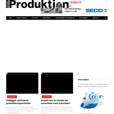 Aktuell Produktion startsida 2021