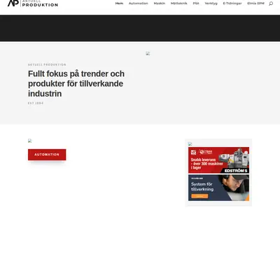 Aktuell Produktion startsida 2024