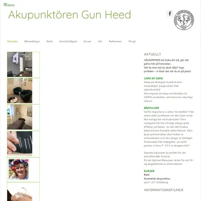 AKUPUNKTÖREN startsida 2022