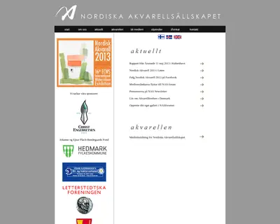 Akvarellen startsida 2013