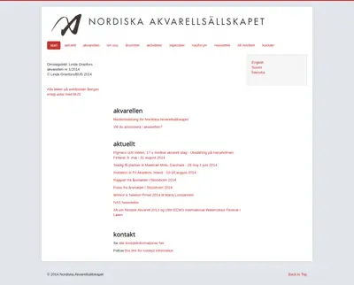 Akvarellen startsida 2014