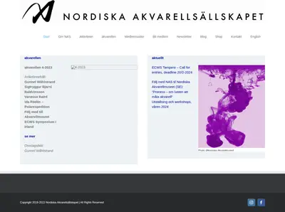 Akvarellen startsida 2024