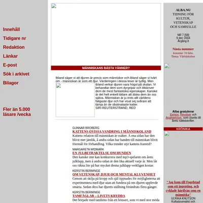 Alba startsida 2005