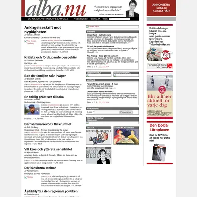 Alba startsida 2014