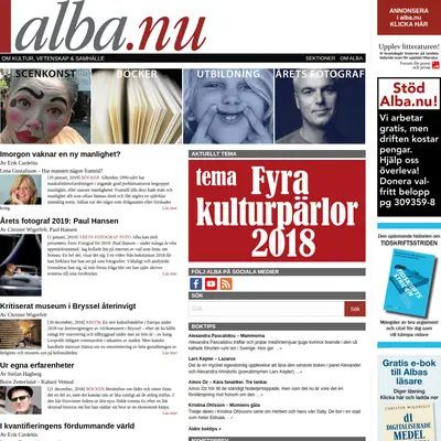 Alba startsida 2019