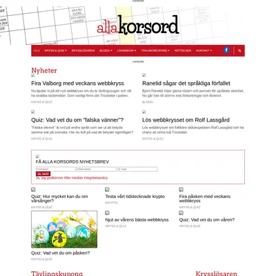 allakorsord.se startsida 2017