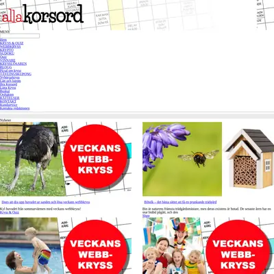 allakorsord.se startsida 2018