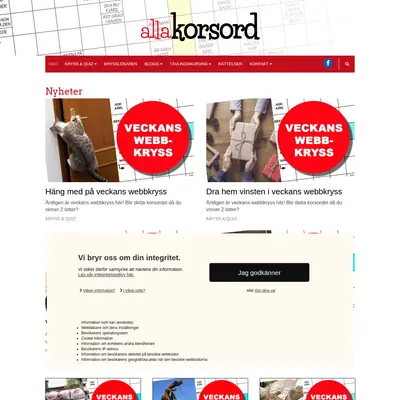 allakorsord.se startsida 2020