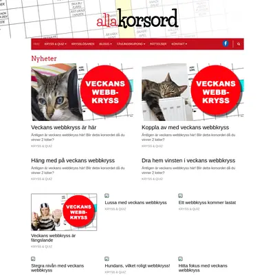 allakorsord.se startsida 2021