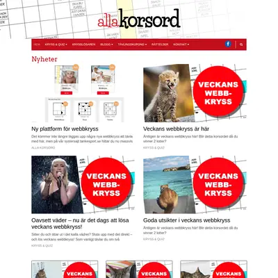 allakorsord.se startsida 2022
