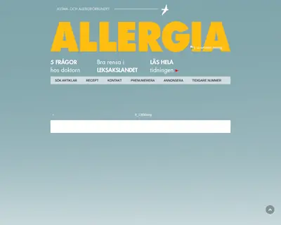Allergia startsida 2014