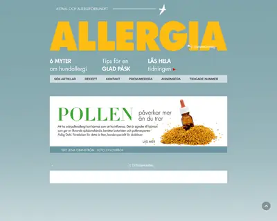 Allergia startsida 2015