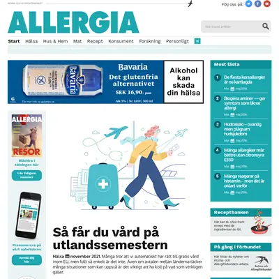 Allergia startsida 2022