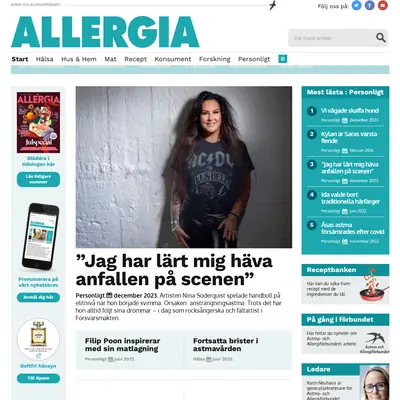 Allergia startsida 2024