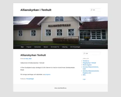 Församlingsnytt Allianskyrkan Tenhult startsida 2018