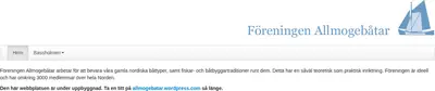Allmogebåten startsida 2016