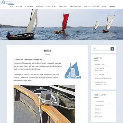 Allmogebåten startsida 2018