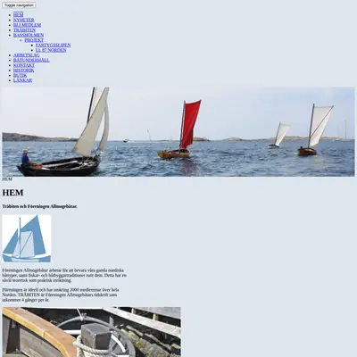 Allmogebåten startsida 2019