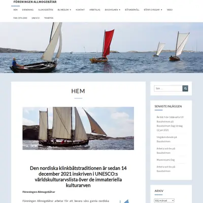 Allmogebåten startsida 2026