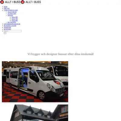 alltombuss.se startsida 2017