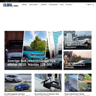 alltomelbil.se startsida 2024