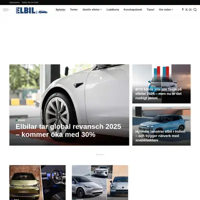 alltomelbil.se startsida 2025