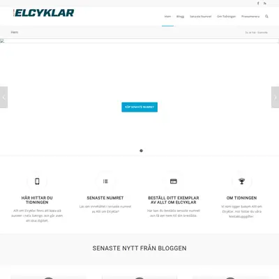 Allt om elcyklar startsida 2017