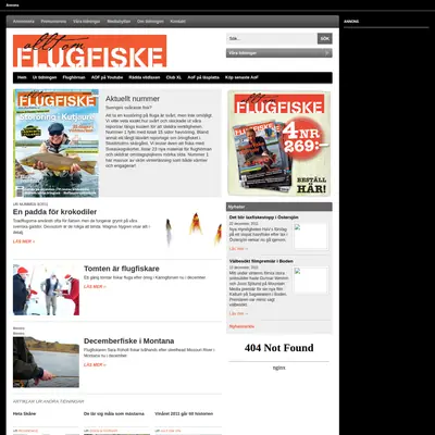 www.alltomflugfiske.se startsida 2012