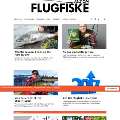 www.alltomflugfiske.se startsida 2019
