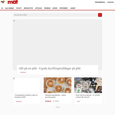 Expressen - Mitt Kök startsida 2025