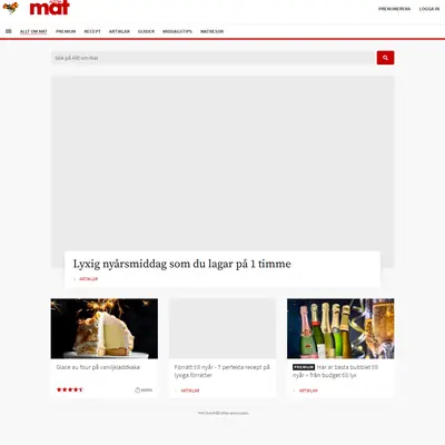 Allt om Mat startsida 2023
