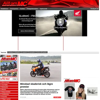 Allt om MC startsida 2014