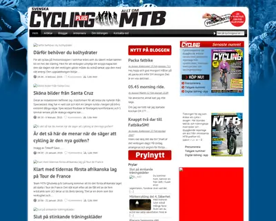 Allt om MTB startsida 2015