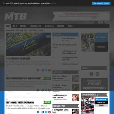 Allt om MTB startsida 2017