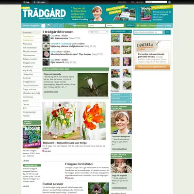 Allt om Trädgård startsida 2011