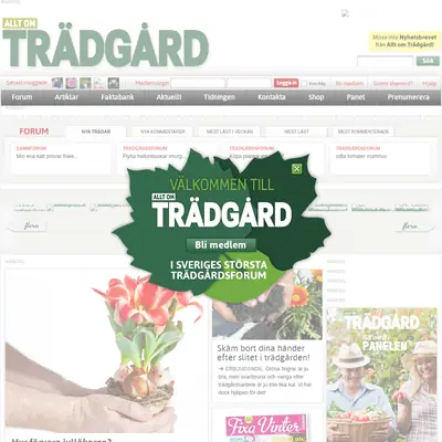 Allt om Trädgård startsida 2014