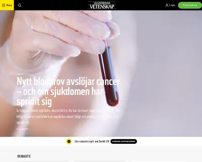 Allt om Vetenskap startsida 2022